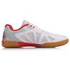 Zapatillas de Entrenamiento de Tenis de Mesa Li Ning Zapatillas Unisex de Caña Baja Estándar-Blanco APTM003-1
