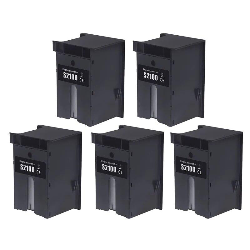 Compatible S2100 SC13MB C13S210057 Maintenance Box For Epson SC-T3180N SC-T5180N SC-T5180 T3180D T3130 Printer Maintenance Tank