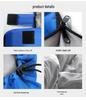 Adult Emergency Relief Sleeping Bag with Hood - Dirt-Proof, for Spring, Autumn, Winter Outdoor Camping and Disaster Relief.