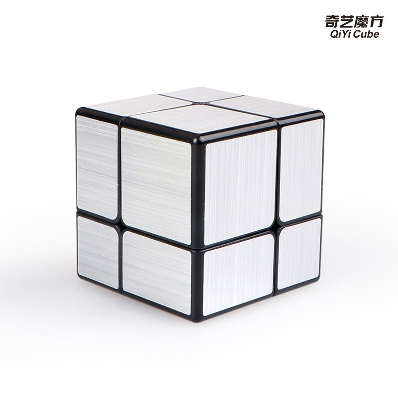Mirror Cube 2x2 3x3 Gold and Silver Stress Relief Cube Special Shape Speed Cube Puzzle Toy Children's Puzzle Gift Toy