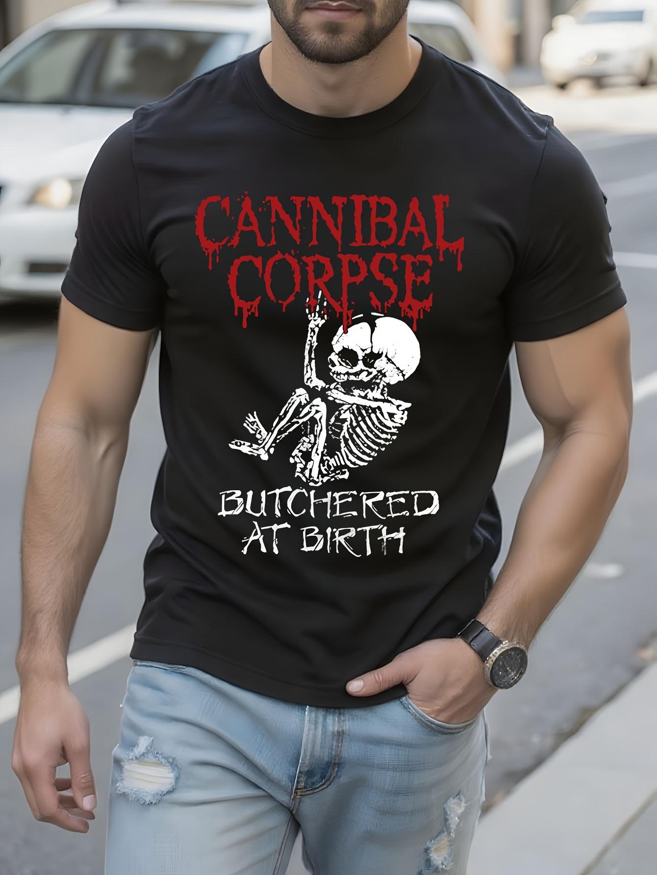 Cannibal Corpse Butchered At Birth Graphic Tshirt Graphic... S