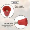 0° 15° 25° 40° Car Wash Rubber Sleeve Sector Nozzle Splash Proof Stainless Steel Nozzle High Pressure Water Nozzle Accessories
