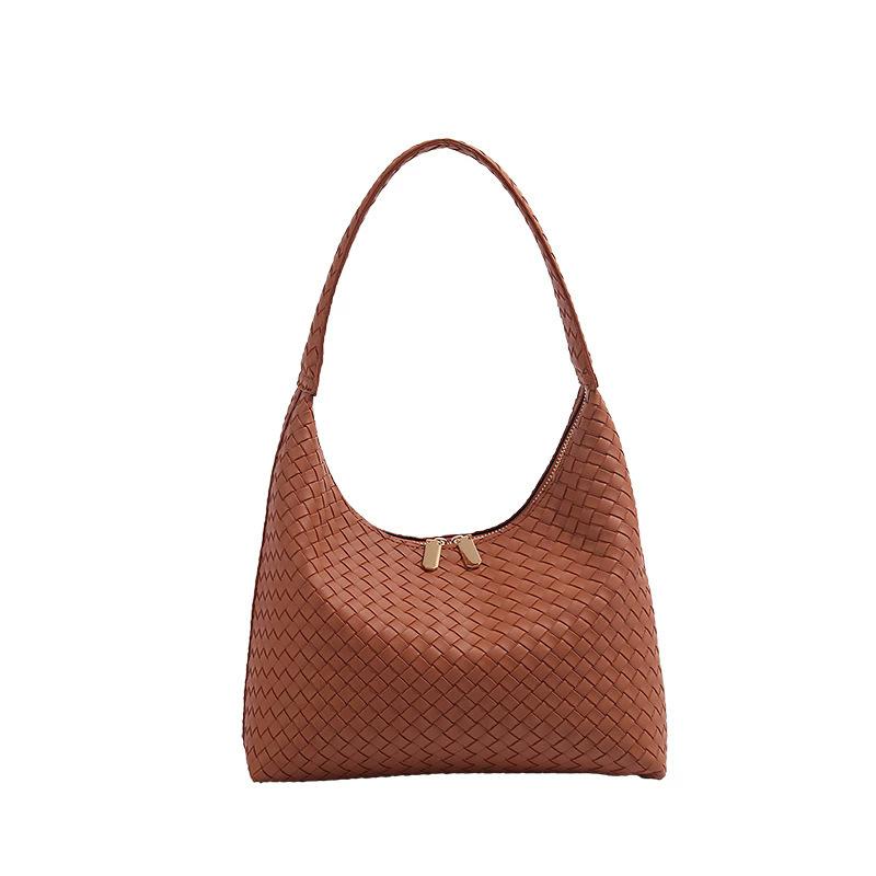 Commuter Large Capacity Tote Bag Women s Shoulder Underarm Bag коричневый 2564₽