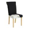 1PC Quilted Chair Cover Anti-slip Long Chairs Pad Seat Cushions with Elastic Strap Universal Banquet Hotel Chair Dust Covers