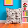 Retro Prints Cushion Cover Pillow Case Plush Fabric Soft Double Sided Print Home Sofa High Quality Cushion