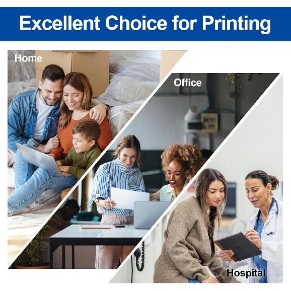 LC203XL Ink Cartridges Replacement for Brother LC203 LC201 XL LC201XL Ink Work with Brother MFC-J480DW MFC-J880DW MFC-J4420DW MFC-J680DW MFC-J885DW