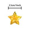 50-500Pcs Holographic Golden Star Stickers For Kids Reward Foil Star Stickers Labels For Wall Crafts Classroom Supplies 1Inch