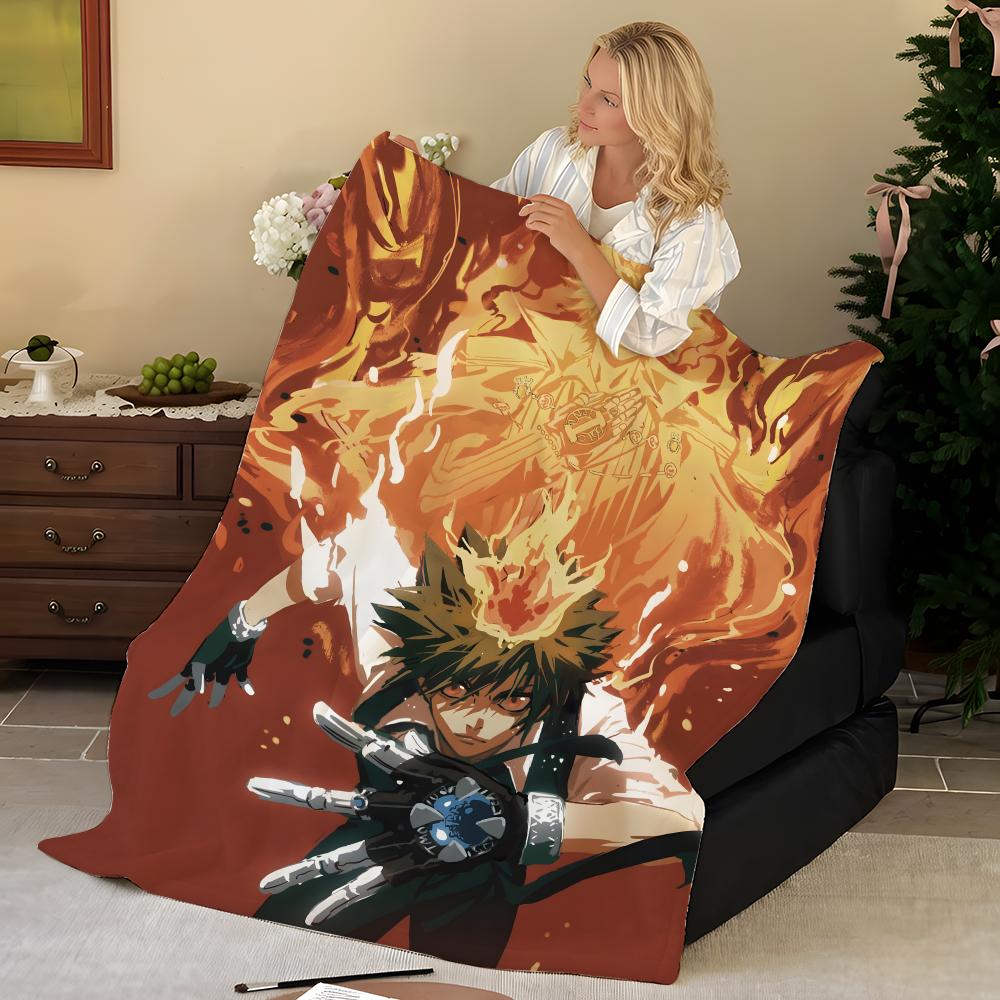 Anime K-Katekyo H-Hitman R-Reborn Throw Flannel Blanket, Soft Warm, Durable & Washable cute Cool