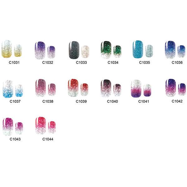 Naklejka dekoracyjna Nail Art Manicure Porady Naklejki DIY Klej Wrap Nails Folia do paznokci