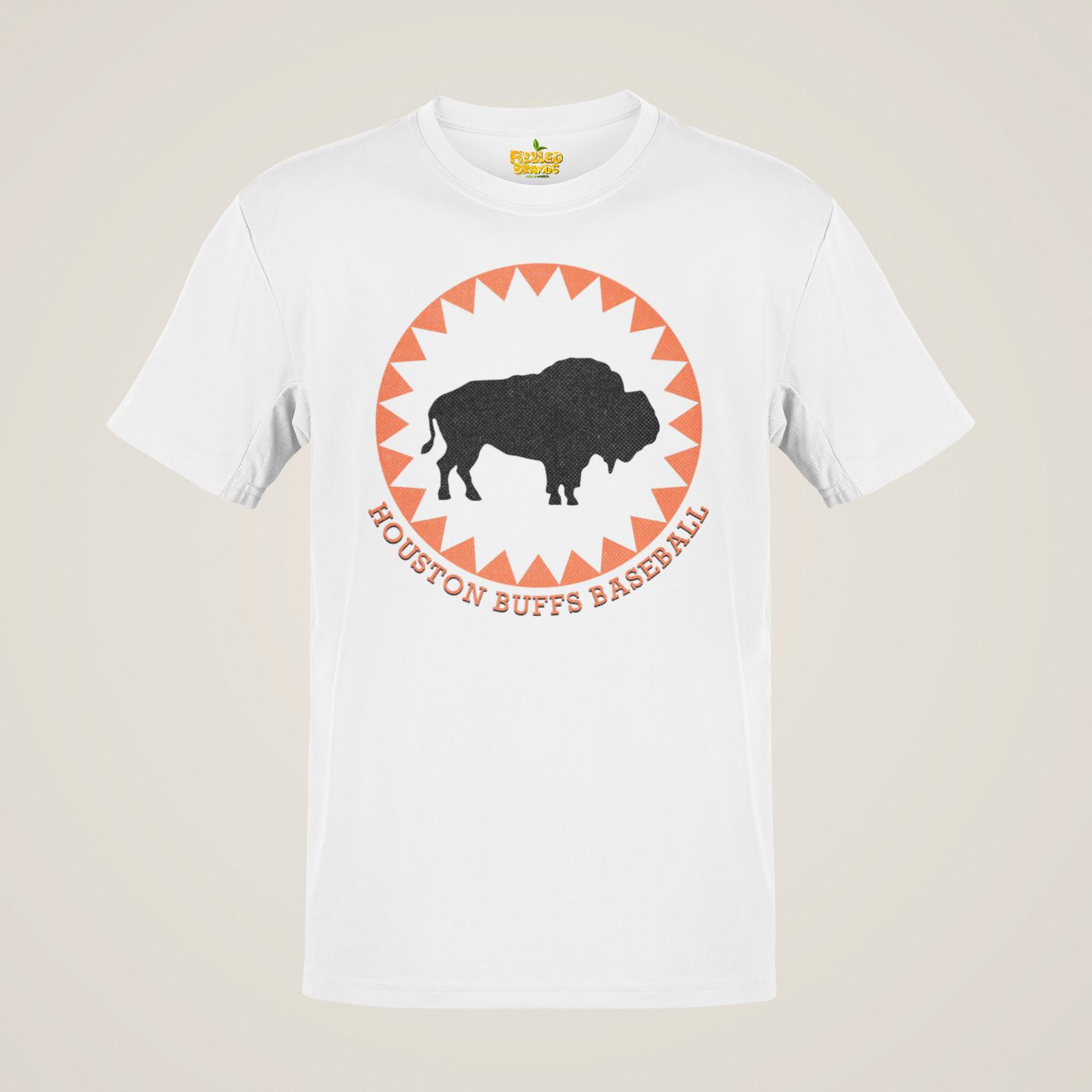 Houston Buffs Buffalos Nostalgic Retro Baseball Team T-shirt S