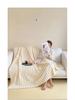 Thickened Coral Fleece Flannel Blanket - Rabbit Fur Nap Throw Milk Velvet Bed Cover