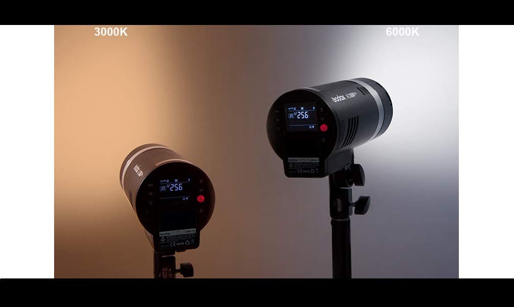 Godox AD300Pro Flash TTL Approximately 320 Full Second Recycle Second 12W Modeling Brightness Levels Strobe, 300W, 2.4G Wireless, Flashes, 0.01-1.5