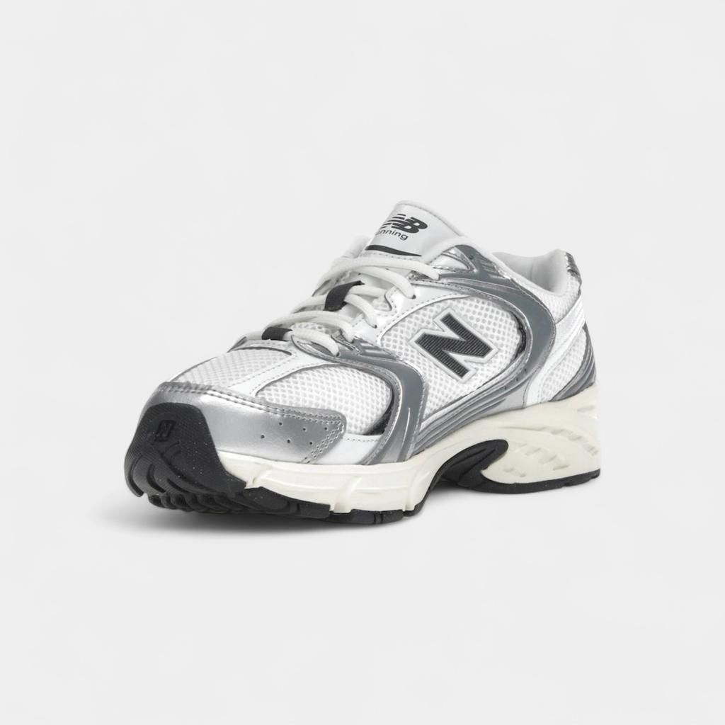 New Balance 530 Silver Metallic Black Cement