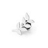 Stainless Steel Hummingbird Eagle Hawk Metal Brooch Animal Lapel Pins For Men Women Syrian National Emblem Badges Jewelry Gift