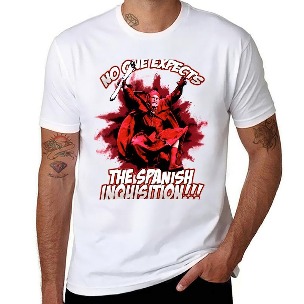 No One Expects the Spanish Inquisition TShirt Halloween Casual TShirt