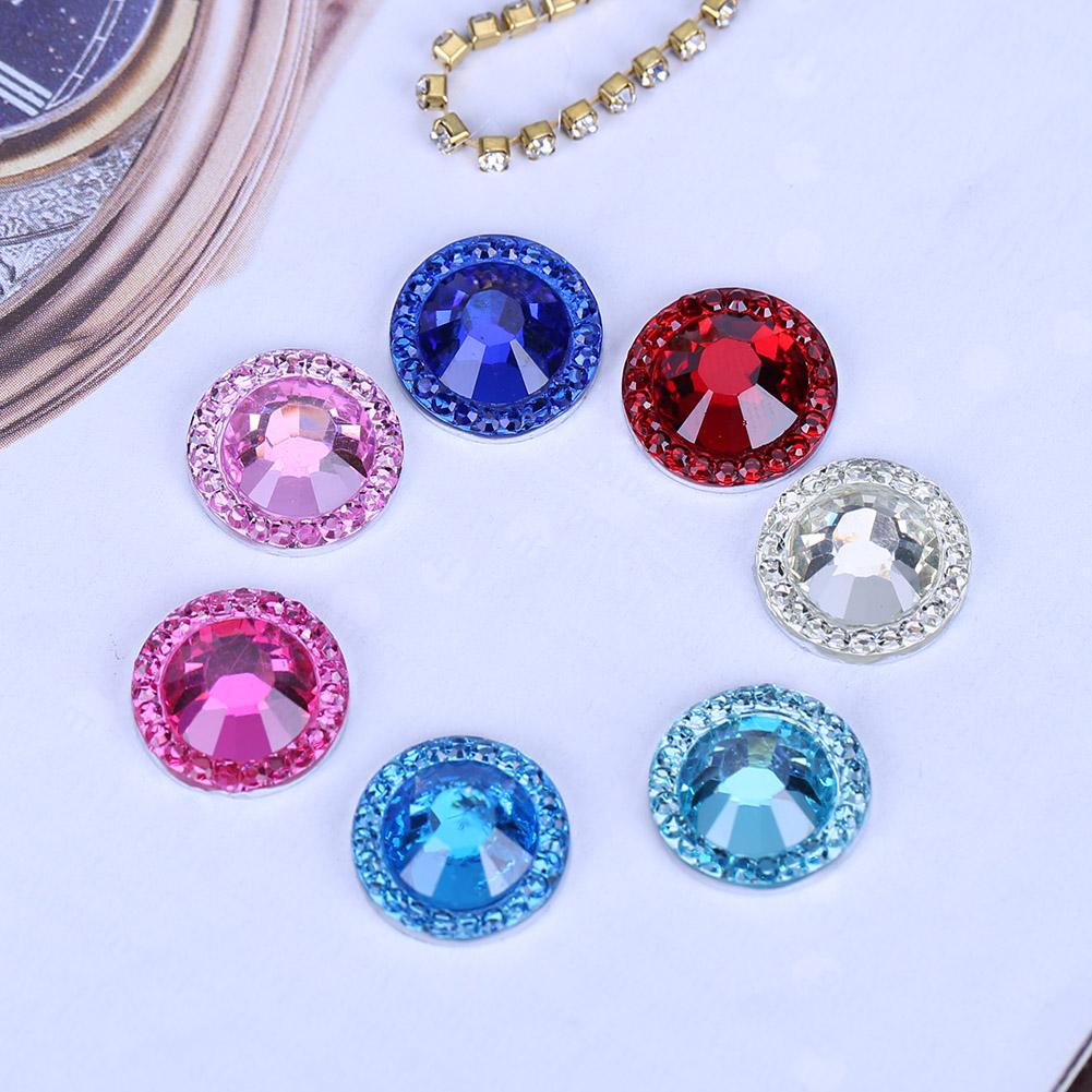 300pcs mix Resin horse eye FlatBack Rhinestone Scrapbooks DIY 2 hole buttons