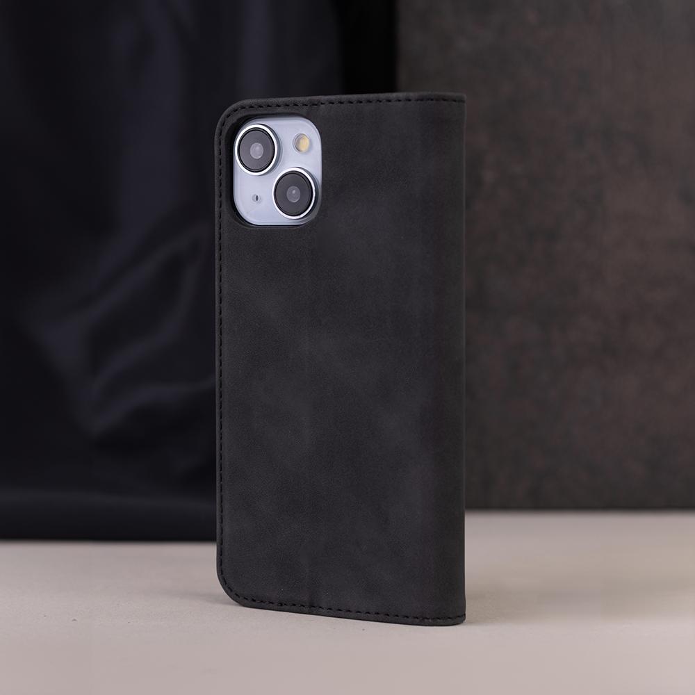 Etui Smart Suede Do Iphone 16E / 17E Czarne