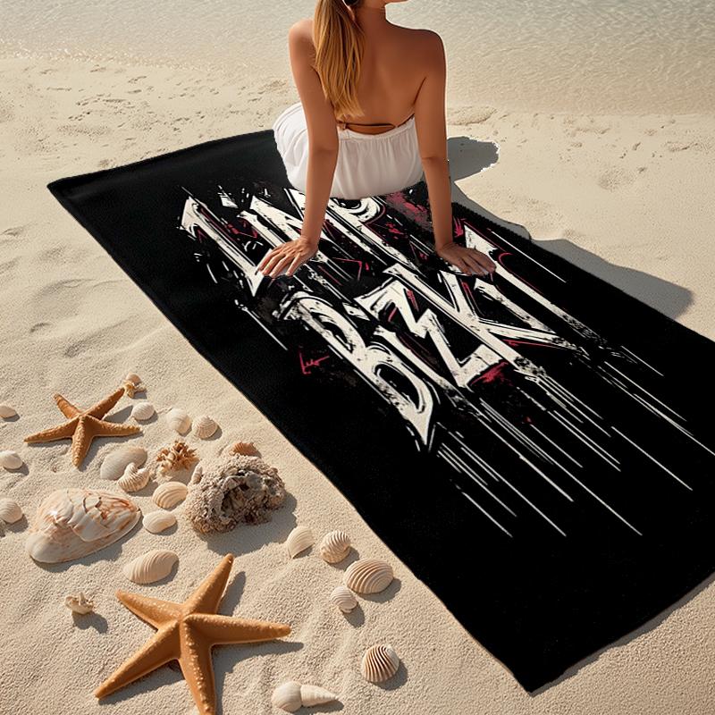 Limp Bizkit Fashion Beach Towel: Ideal for Summer Adventures Soft, Absorbent and Quick Drying Suitable for Swimming and Bathing