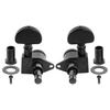 Musiclily Pro L3R3 Guitar Locking Gear Black R18K-09 Tuners, 181 Ratio,