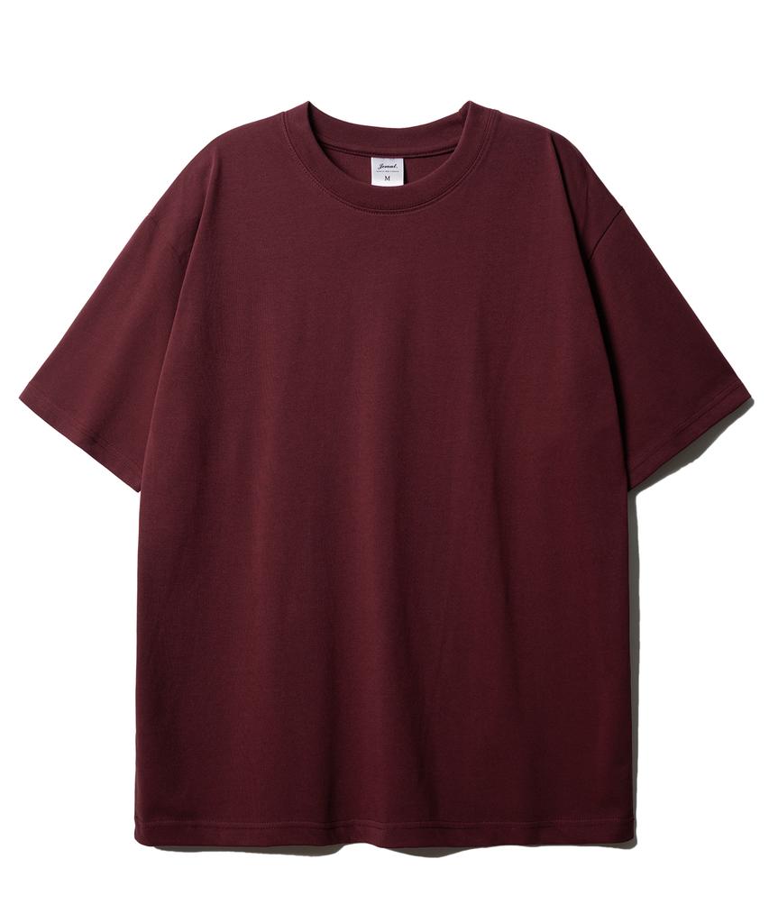 JEMUT Weekly C/P Cool Standard Short Sleeve T-Shirt Burgundy Sost2556