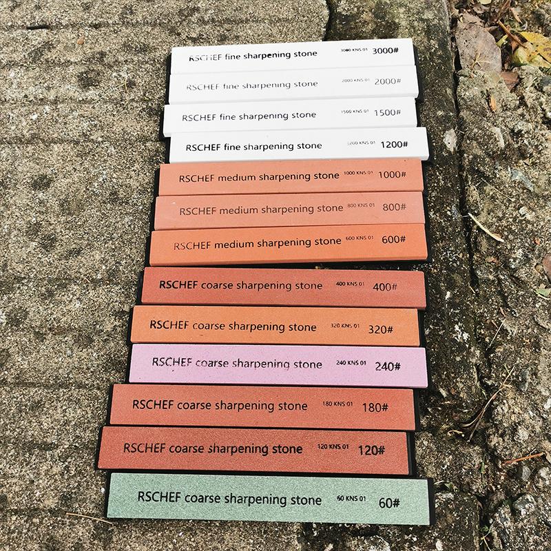 High Mesh Oil Stone Knife Sharpener Water Grinding Stone Kitchen Tool Small Strips for Household Use