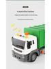 Inertial Garbage Truck Toy with Inflatable Lift and Sorting Bins - Kids' Sanitation and Sweeping Simulation