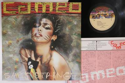 LP Record CAMEO  Shes Strange 25S202 CASABLANCA 1984 Japan Obi SoulFunk Used