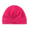 Bohemian-Style Baby Pullover Hat: Soft & Comfortable Knotted Infant Cap