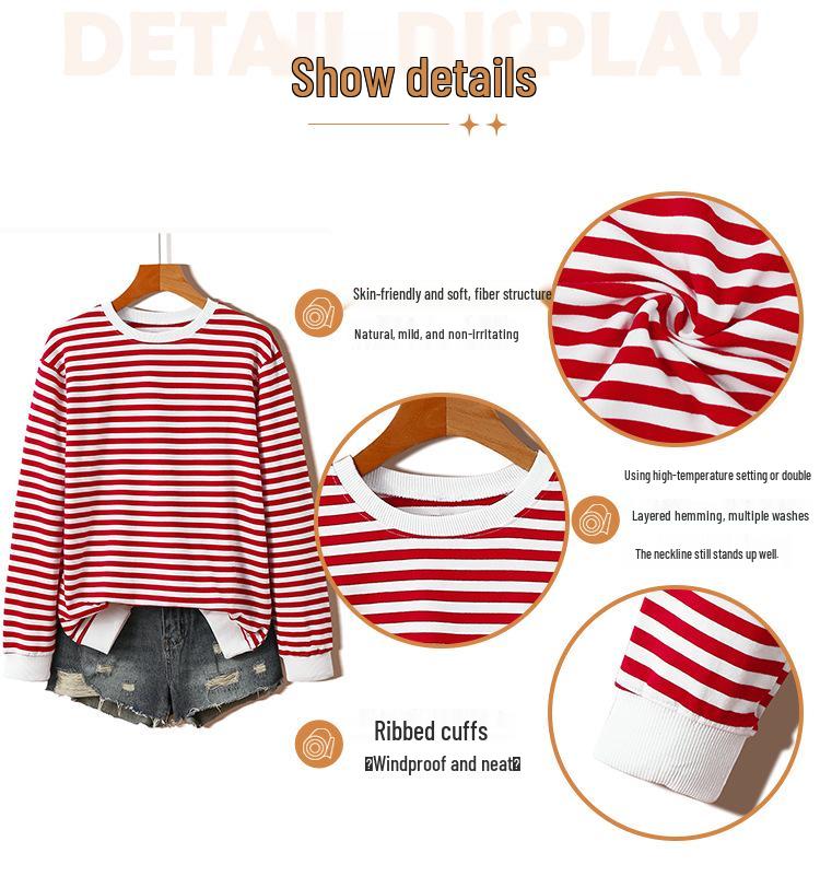 Custom DIY Pattern Long Sleeve Women's Fashion Sweatshirt