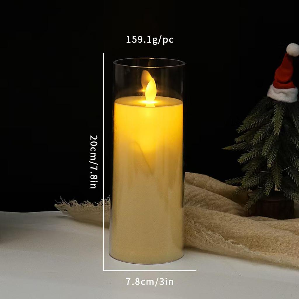 Acrylic LED Candle Light - Creative Wedding Atmosphere Decorations & Photo Props