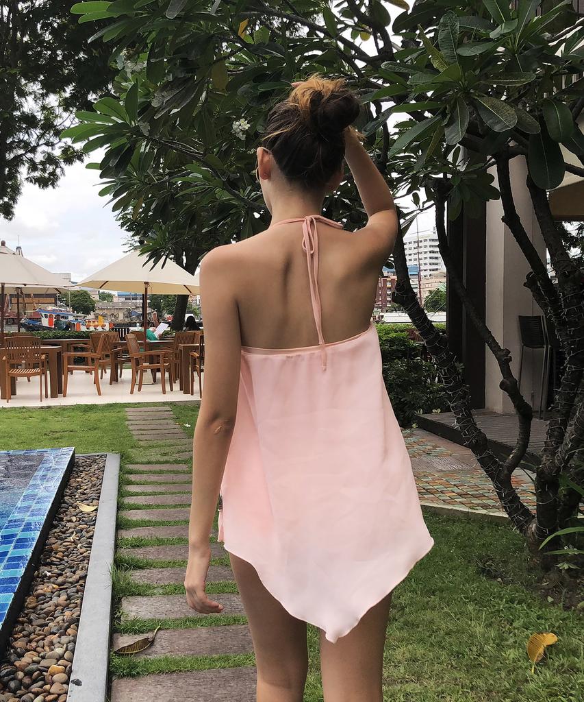 VLANDA Tropical Half N Half [Cover-Up Swimsuit]