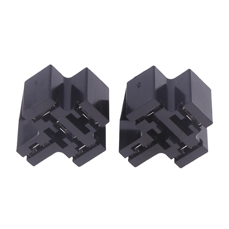 Auto Auto 40A 4/5 Pin Spdt Relais Sockel Stecker Adapter Auto Pcb Platinenmontage Basis Halter mit 6,3 mm Anschlüssen