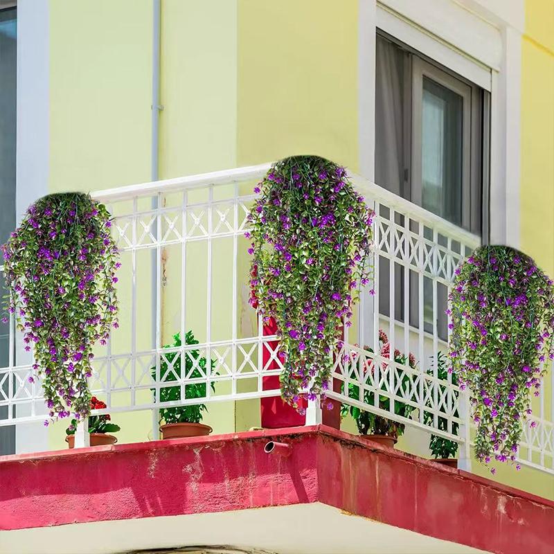 4PC Vibrant Garden Simulation Vines Balcony Fade-Proof Daisy Wedding Multicolored Home Decor Multiple Options Available