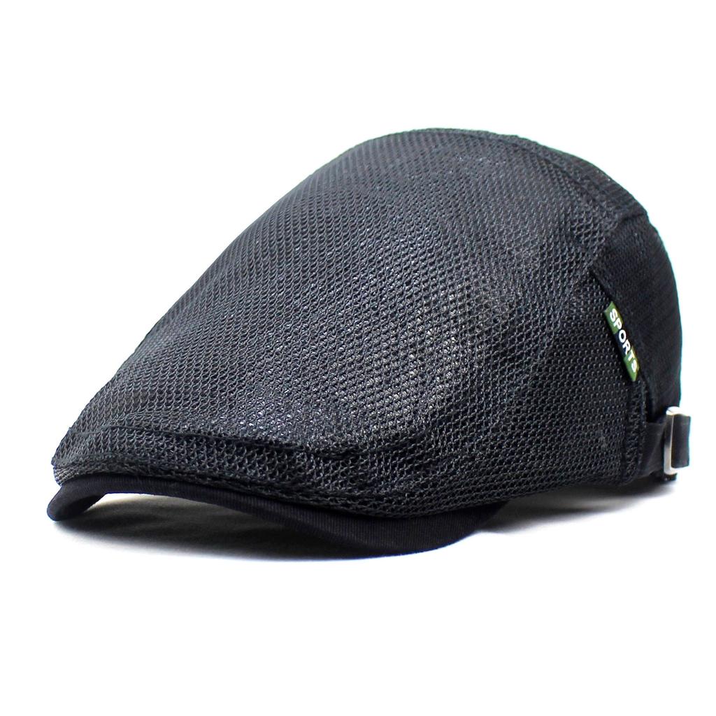 Nouveau béret d'été pour homme, casquette en maille respirante, chapeau de sport, visière d'extérieur