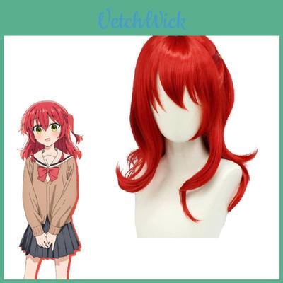 Bocchi The Rock! Kita Ikuyo Red Cosplay Wig For Any Skin Tone