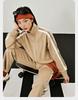 Kappa Knitted Cardigan New Women's Look Slim Retro Sports Hoodie Casual Long Sleeve