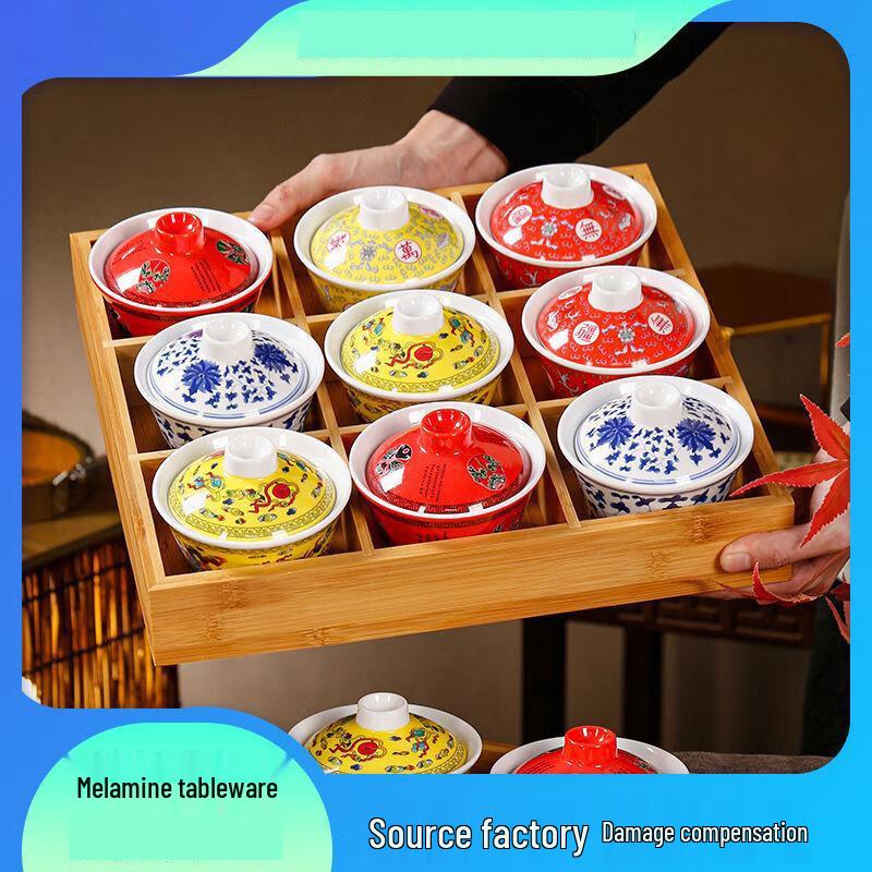 MinNai Melamin Chinesische Tee-Serviersets