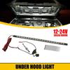 Universal LED Car Repair Under Truck Hood Engine Bay Strip Light +Switch Control