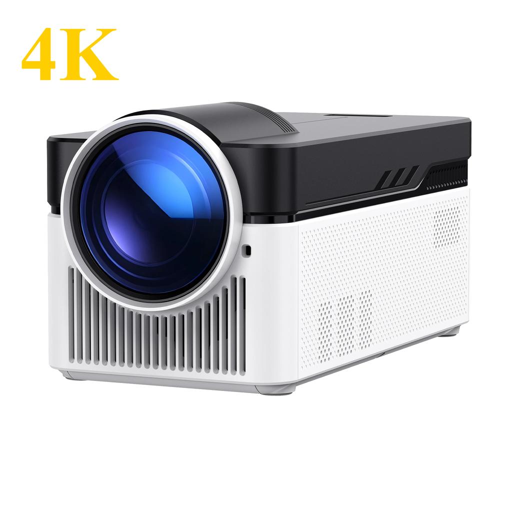 Lielesal HY450 Projector With Ultra Short Throw Auto Offset 1080P 8K Electronic Focus 900 ANSI Air Mouse Voice Assistant H716