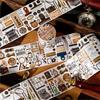 Retro Scenery Washi Tape: Sugar Poetry & Creative Plant Collage for DIY Journals