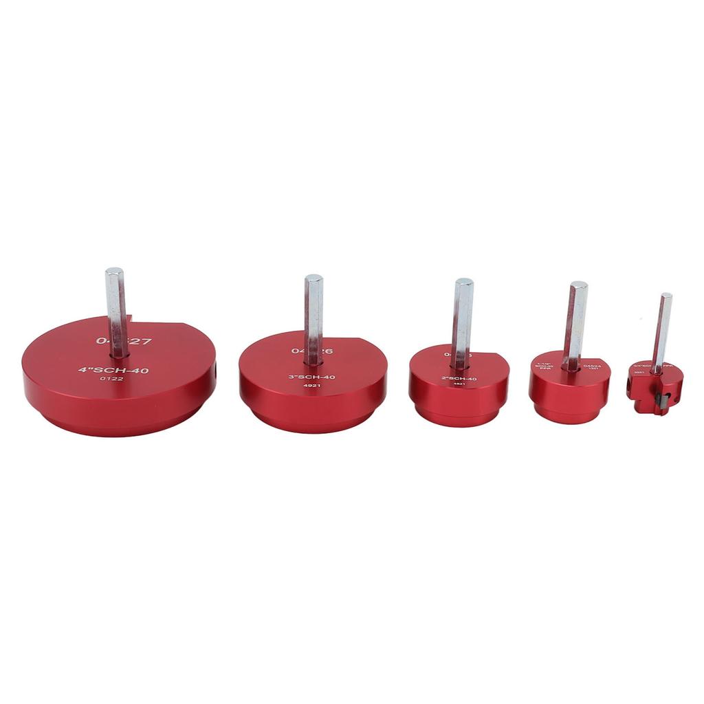 Pipe Fitting Reamer Kit Enlarge Pipe Diameter High Speed Steel Fade Resistant Pipe Reamer Tool Type