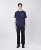 Trad Label Cast Light Short Size INDIGO [Snow Peak] T-Shirt SPTL-TS-26SU903 T-shirt, Sleeve, Men's/Women's, M,