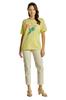 Amadea Women' Blouse, Yellow Blouse by Kamea