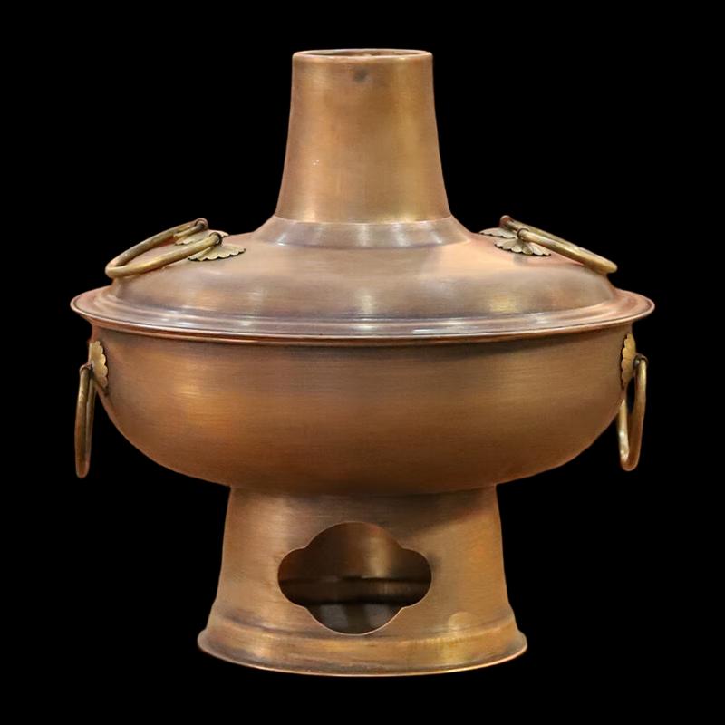 NHZHIW Pure Copper Charcoal Hotpot