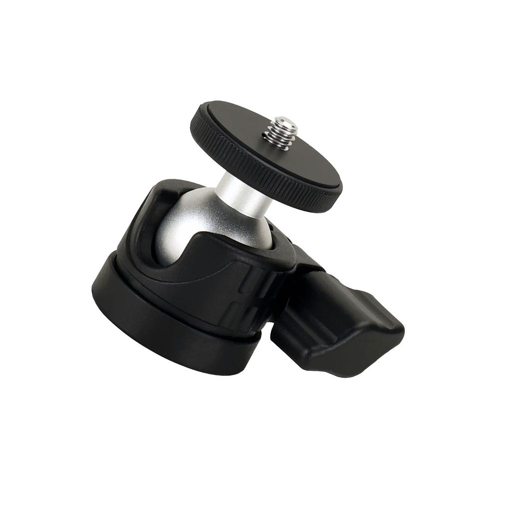   Desktop Phone Tripod   Head with 360 Degree Rotation for Camera and LED Light