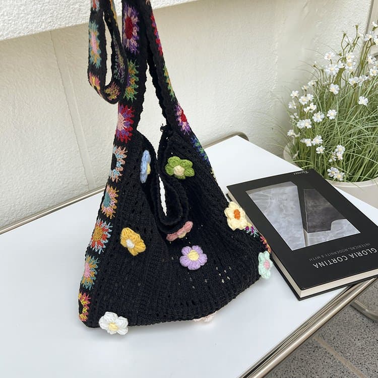 Böhmische gewebte Tasche Einzel Schulter Diagonal Rucksack