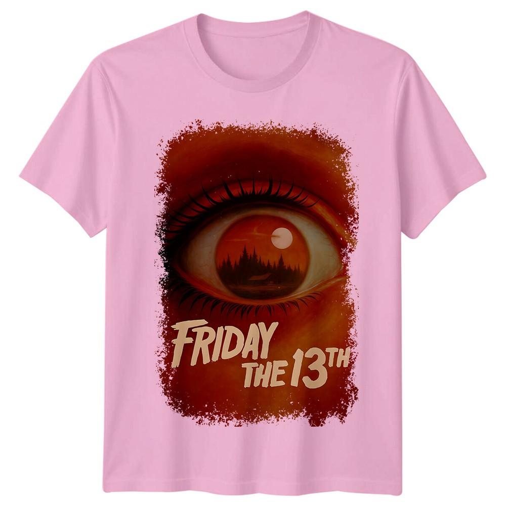 Friday The 13th 1980 Movie Poster Inspired Tshirt Retro 80s Tee
