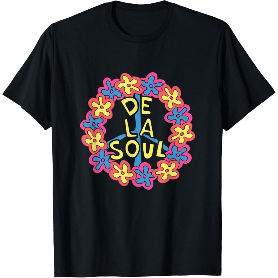 Official De La Soul Peace Logo T-Shirt(1) XXXXXL чёрный