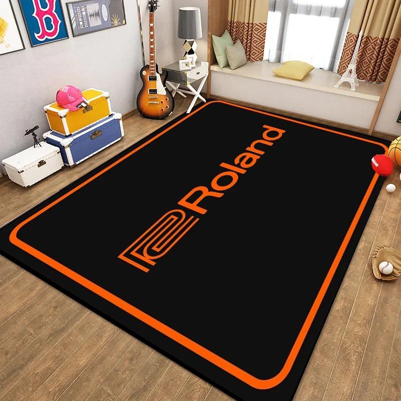 

R-Roland Килимові Звукоізоляційні Килимки для Барабанів Ковдра Бас-Барабани Малий Барабан Електронні Джазові Музичні Килимки для Підлоги Вінтажні Звукопоглинаючі 80x120cm