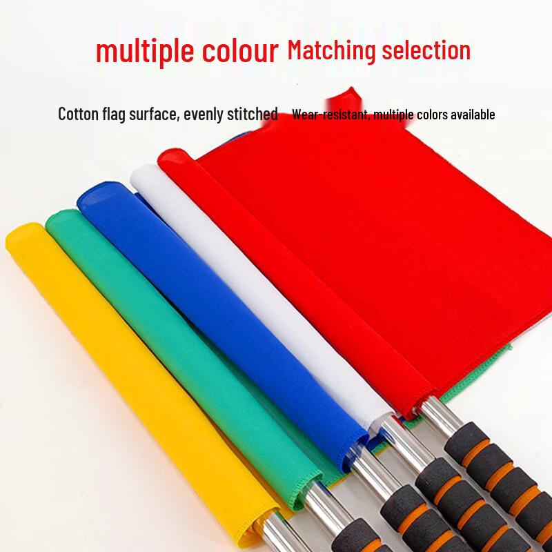 Professional Sports Referee Flag Set (5 Pcs)